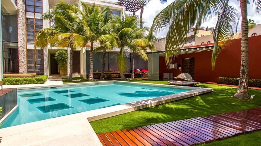 1 de 16: una alberca en condo 528 playa del carmen