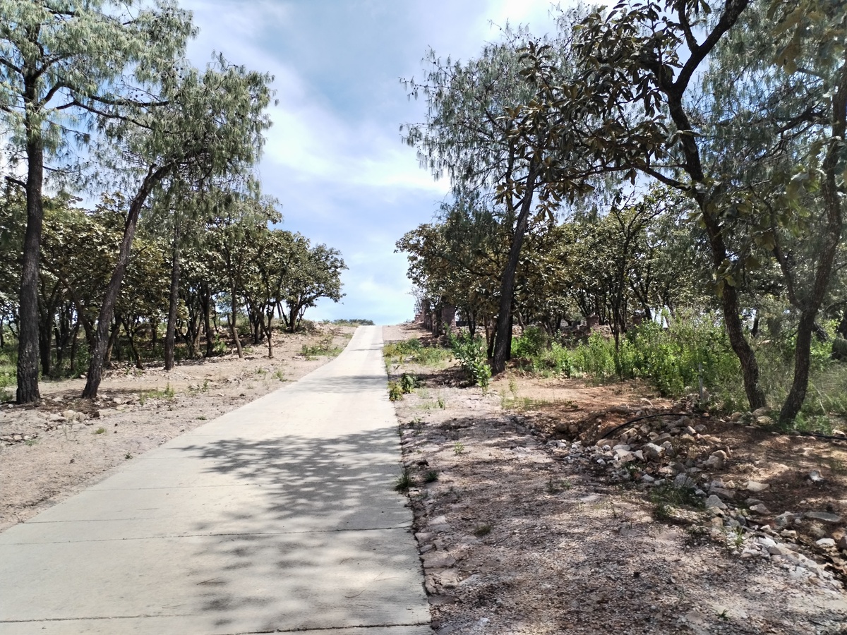26 de 33: calles pavimetdas lotes alos lados con servicios ocultos