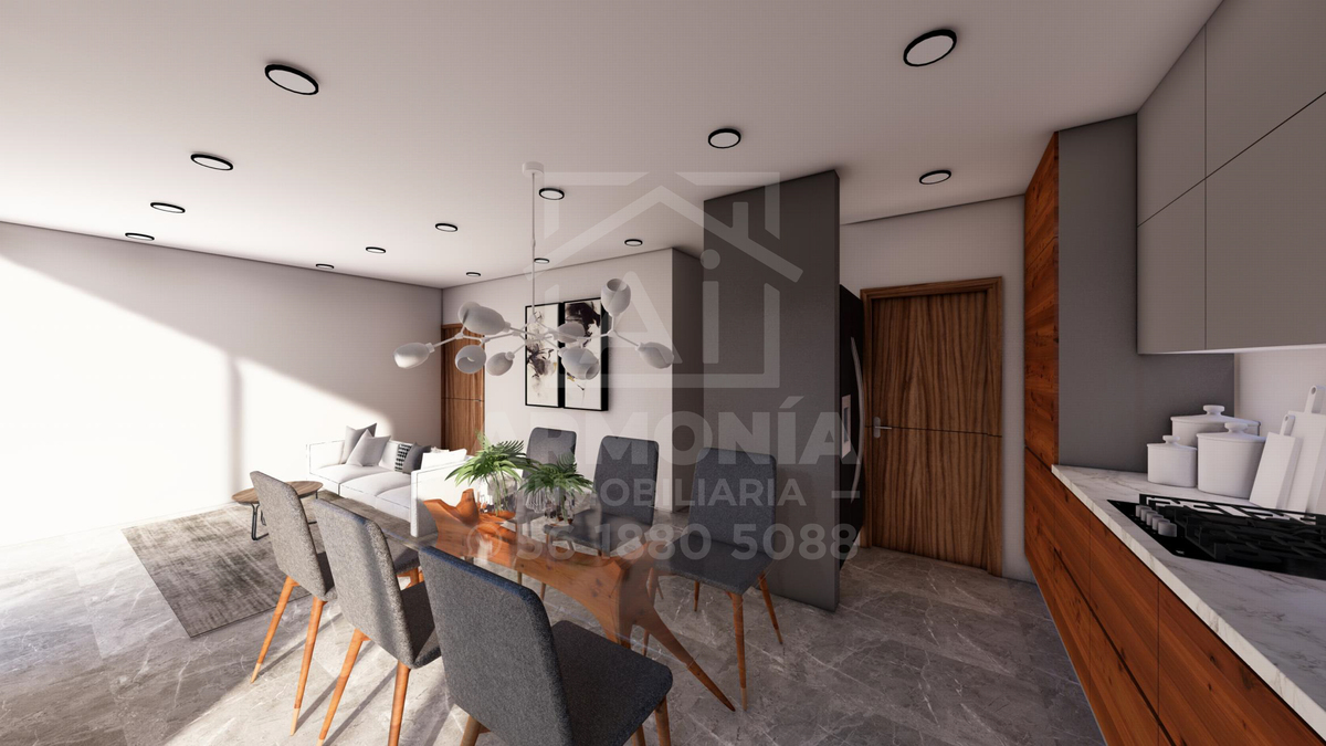 5 de 7: Sala - Comedor