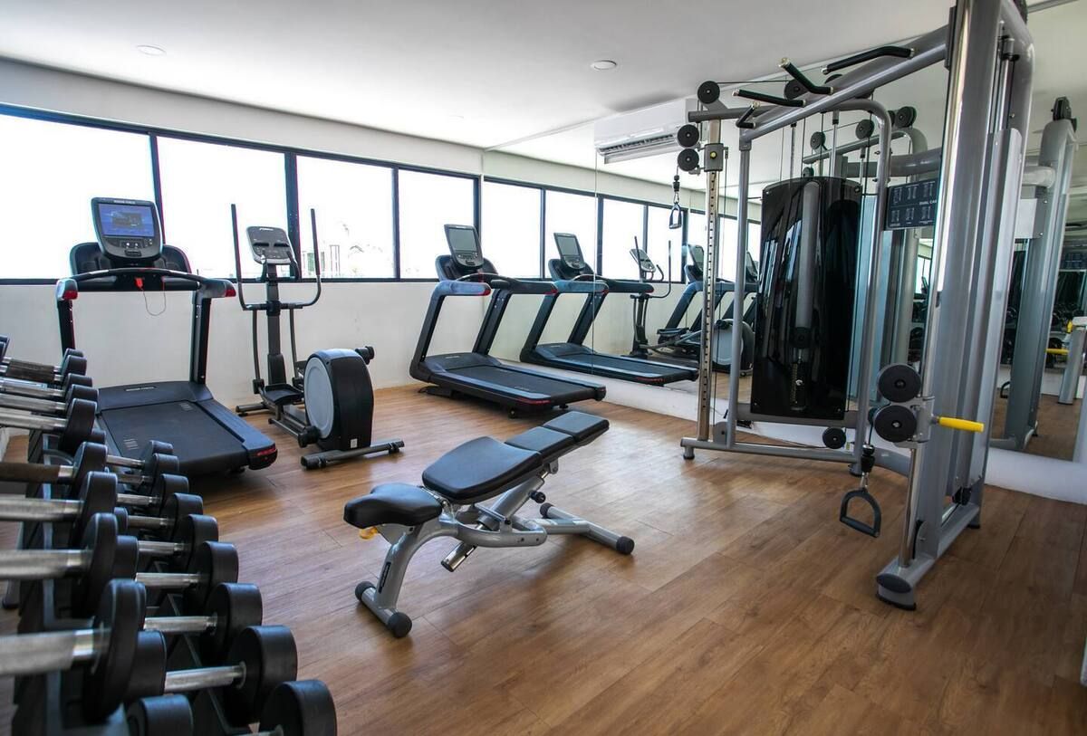 5 de 11: un gimnasio equipado en piedrazul