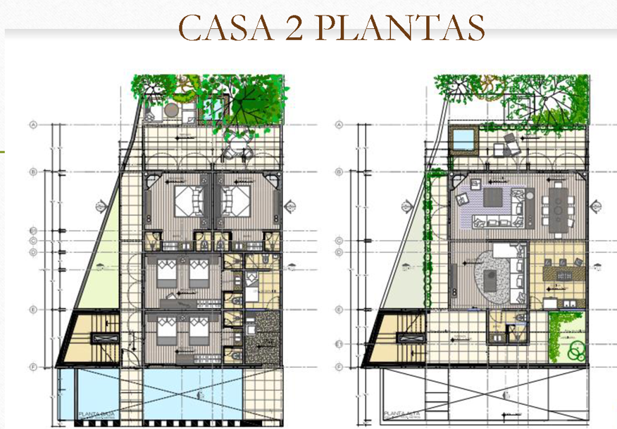 9 de 9: Planos Planta Alta y Planta Baja