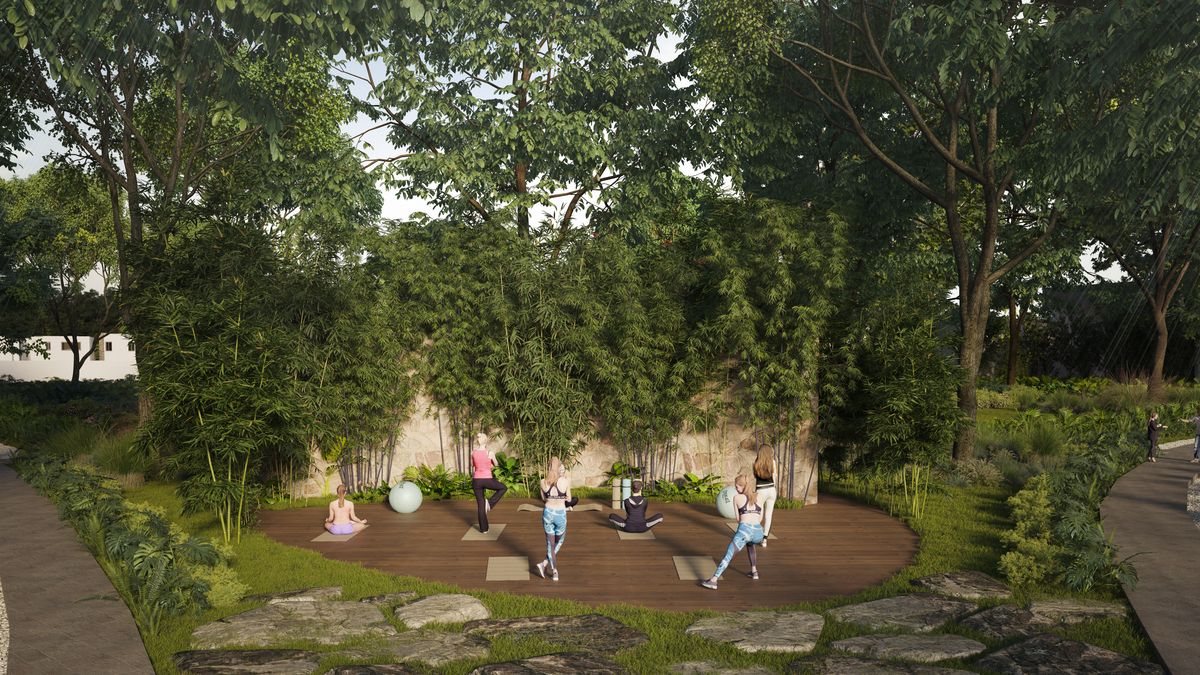 8 de 16: Area de yoga