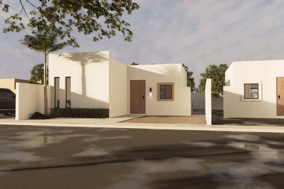 1 of 5: Vista Frontal Casa