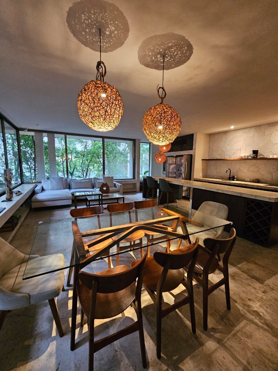 2 de 21: Sala, comedor y cocina
