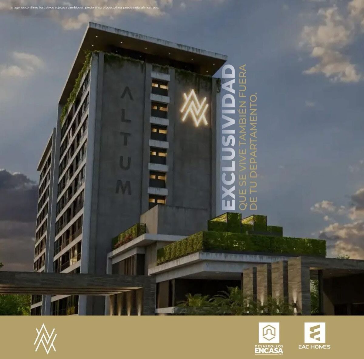 Departamento en Venta Modelo Delta en Torre Altum Tijuana Desde
