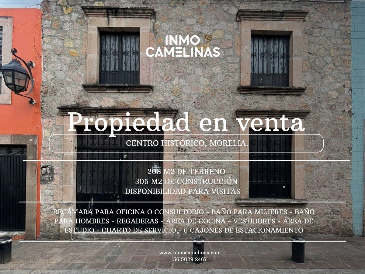 *¡PROPIEDAD EN VENTA!CENTRO HISTÓRICO, MORELIA, MICHOACÁN, foto 1 de 28
