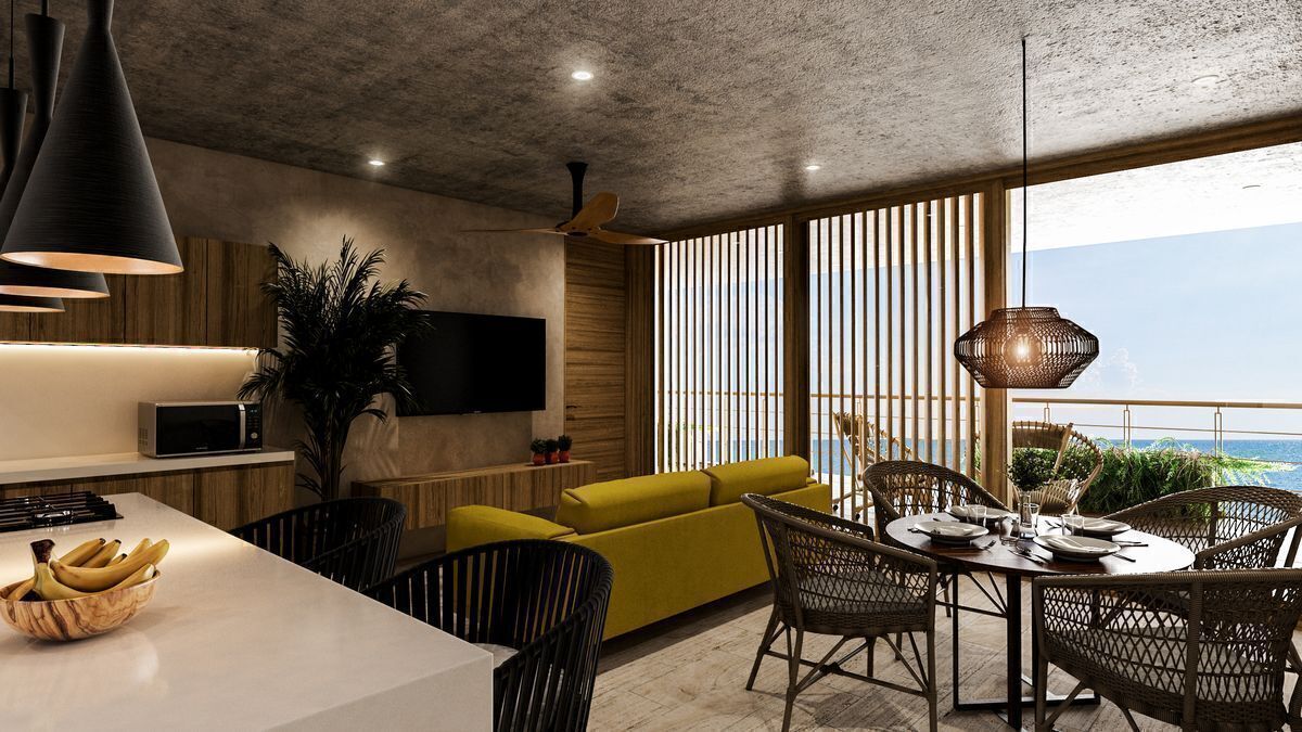 2 de 11: Sala, Comedor y Cocina