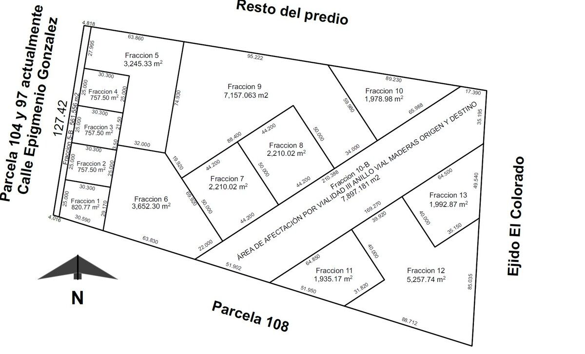 5 of 9: Fracciones 7 y 8 en venta.