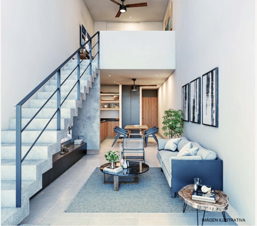 1 de 9: Sala, Comedor y Cocina