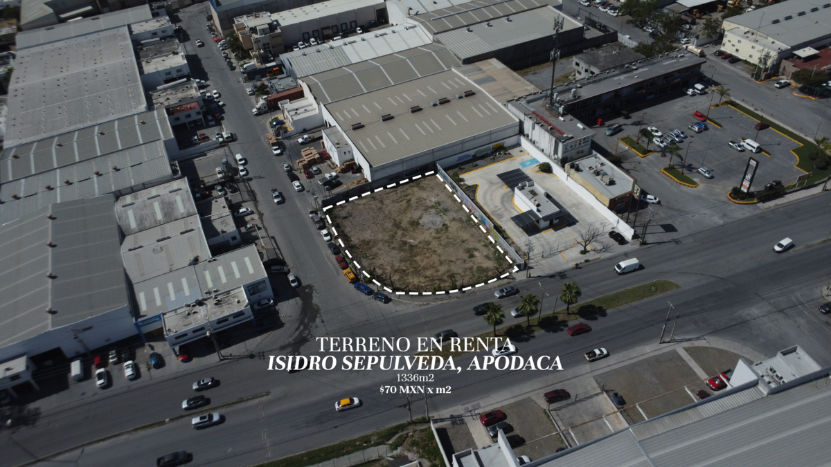 1 de 7: poligono delimitado en terreno