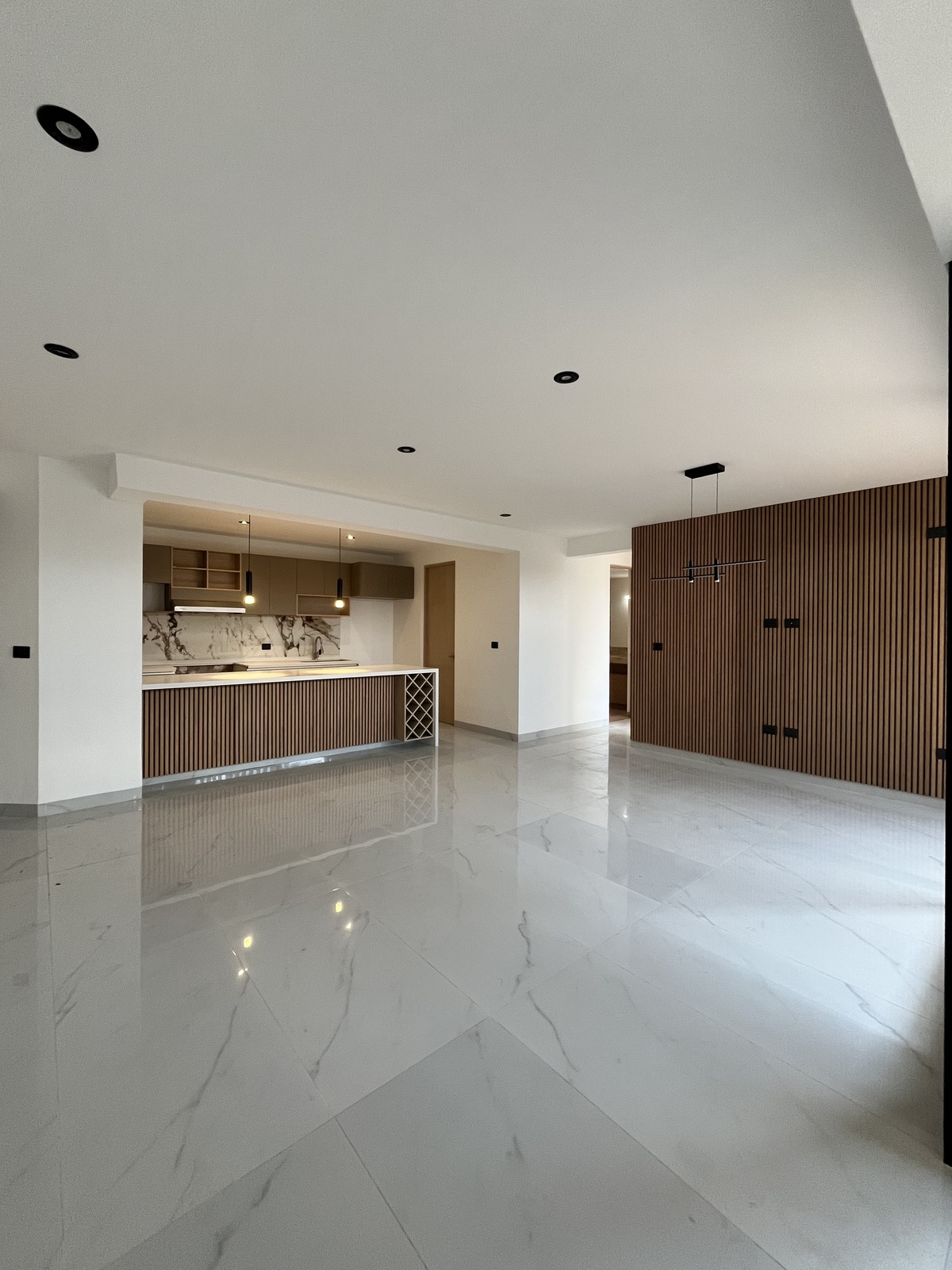 21 de 27: sala, comedor y cocina como se entrega