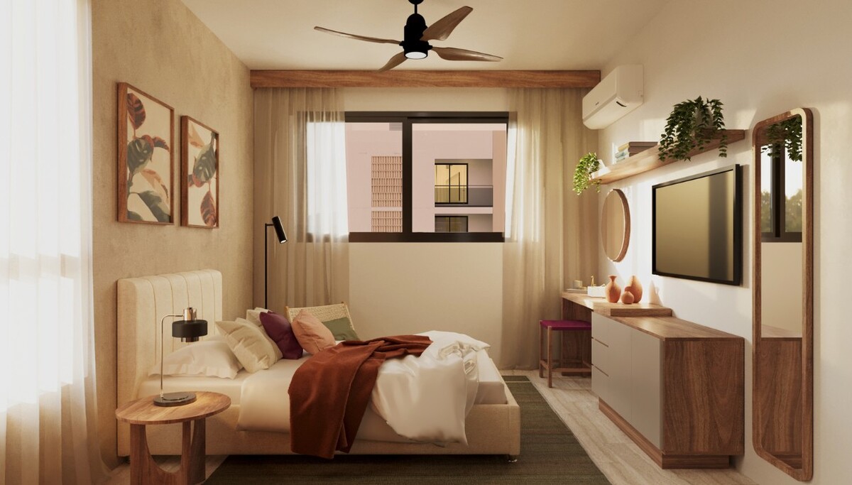 5 de 11: Departamento En Venta En Temozón Norte En Mérida Yucatán
