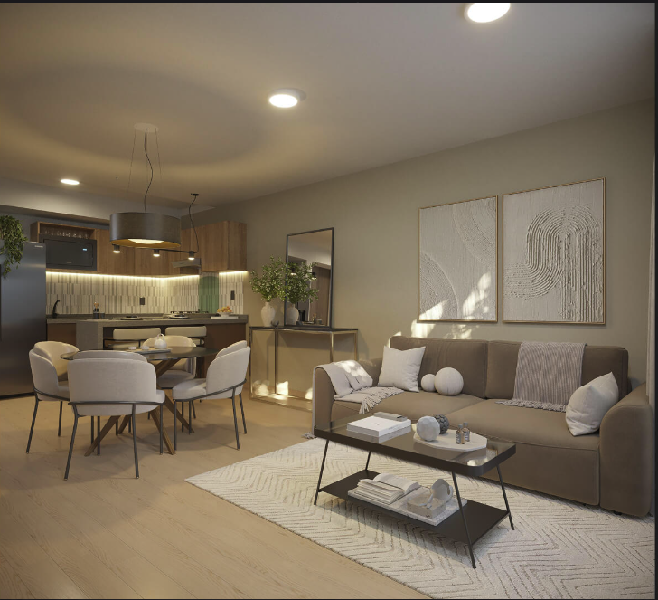 Departamento en Venta en Poniente con 2 Recámaras, 2 Baños y 55.8 Metros Cuadrados Departamento en Venta en Poniente con 2 Recámaras, 2 Baños y 55.8 Metros Cuadrados