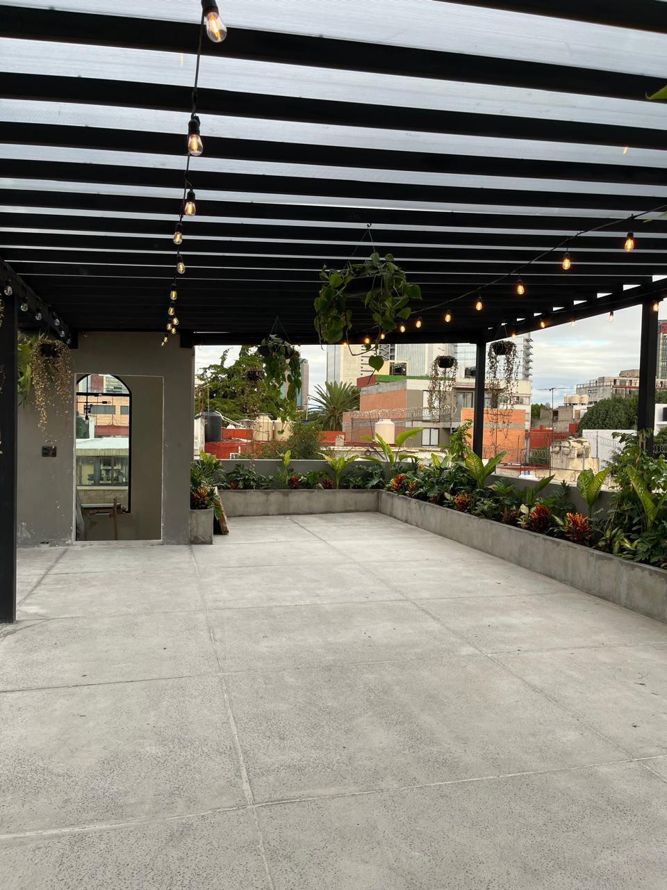 1 of 10: Roof Garden con Pergola