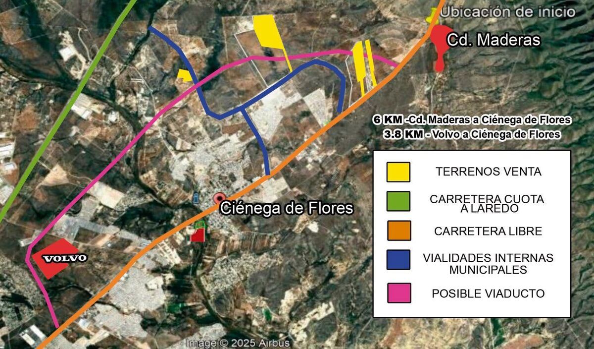 TERRENOS INDUSTRIALES EN VENTA IDEAL PARA BODEGAS CIENEGA DE FLORES, N.L. - foto 2