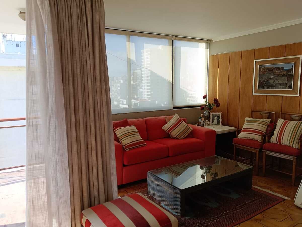 Departamento 3D2B2E frente al casino de Viña del Mar
