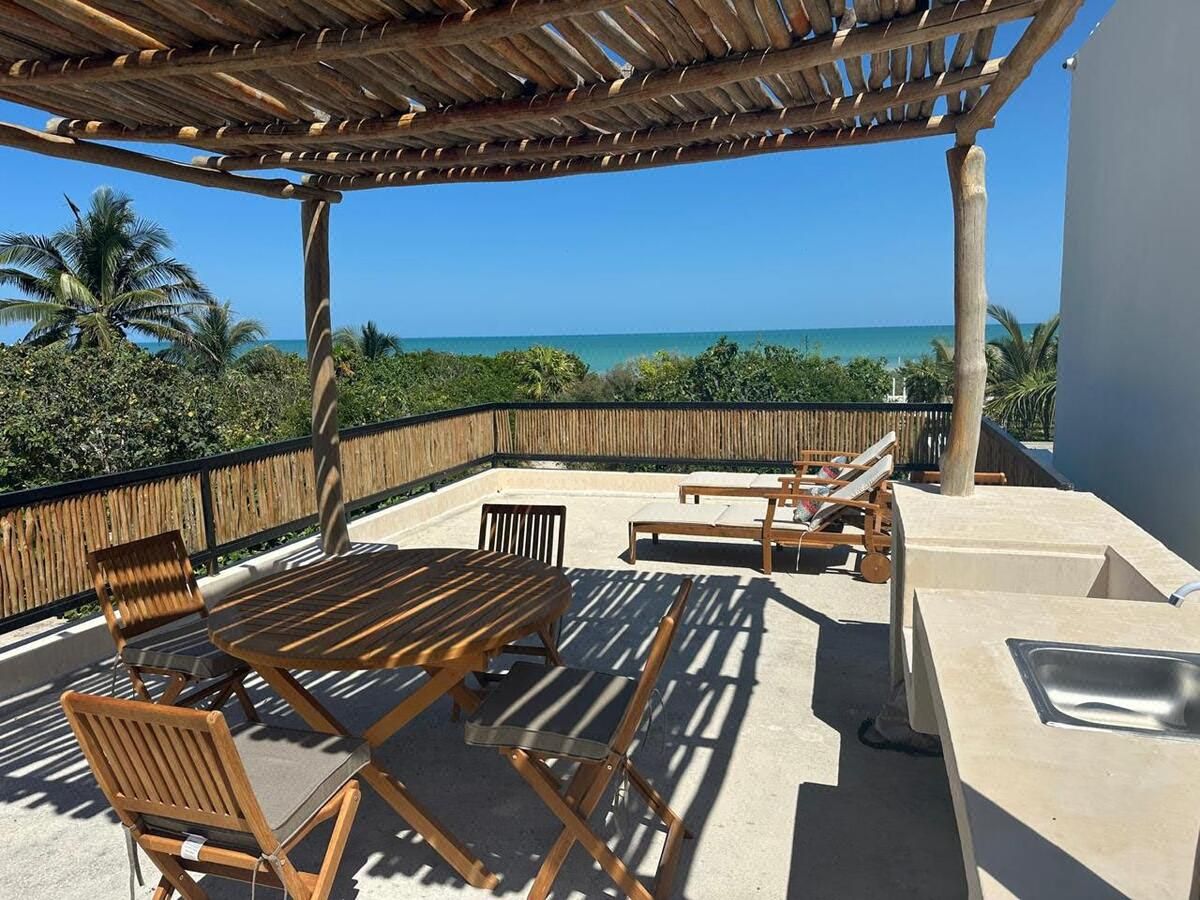 Villa Frente al mar, Sisal, Yucatán