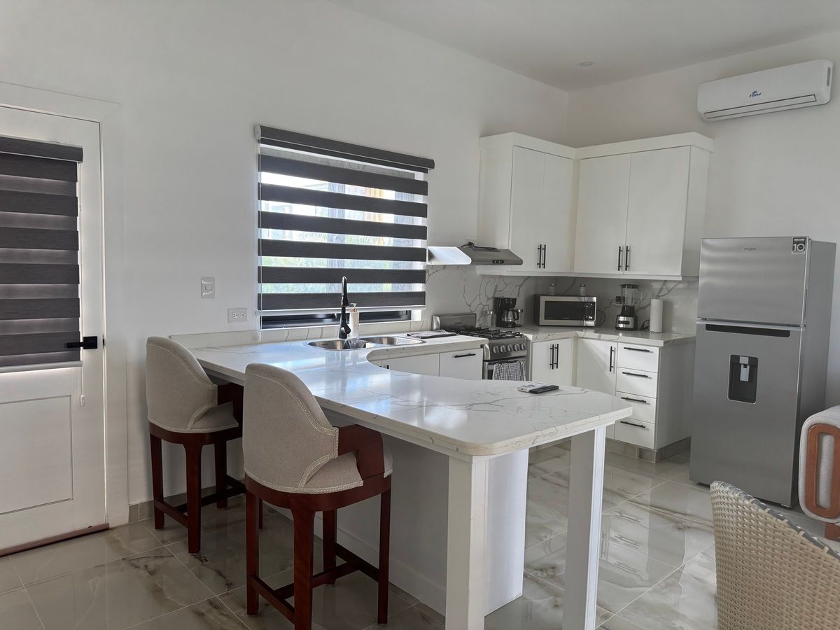 25 of 30: Guest house kitchen