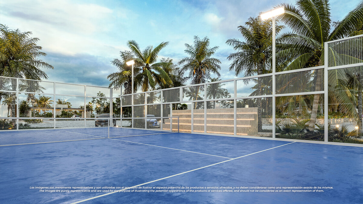 8 de 14: Cancha de Pádel