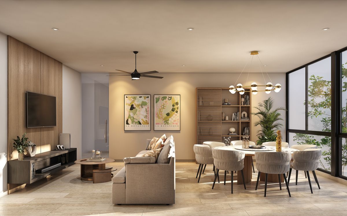 DEPARTAMENTO EN VENTA CON TERRAZA EN BUA, TEMOZÓN NORTE - foto 2