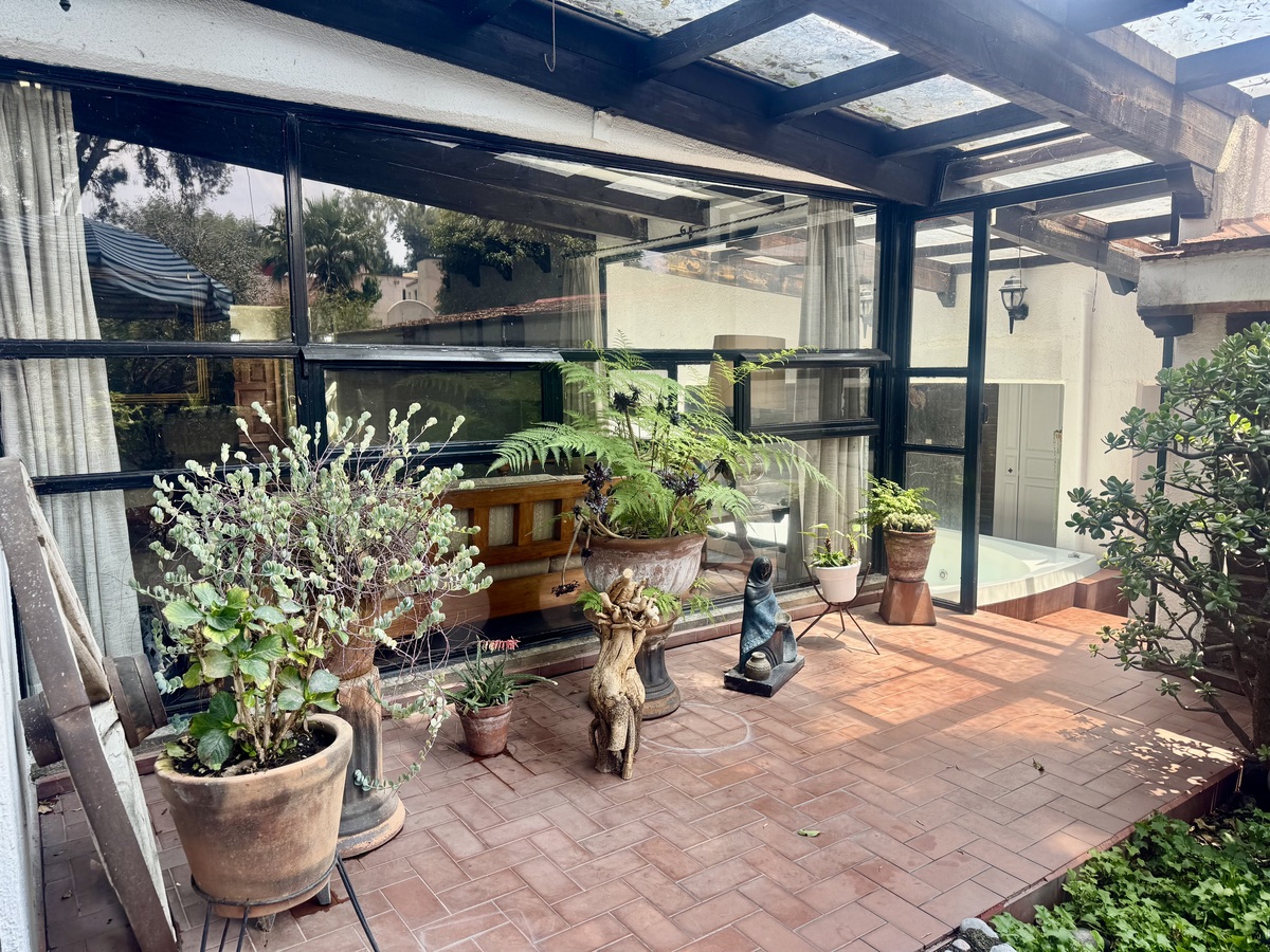 3 de 24: Terraza con salida a la sala
