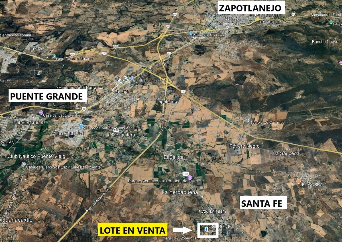 Terreno en Venta en Santa Fe, Zapotlanejo – Ideal para Desarrollo de Casa de Cam - foto 2