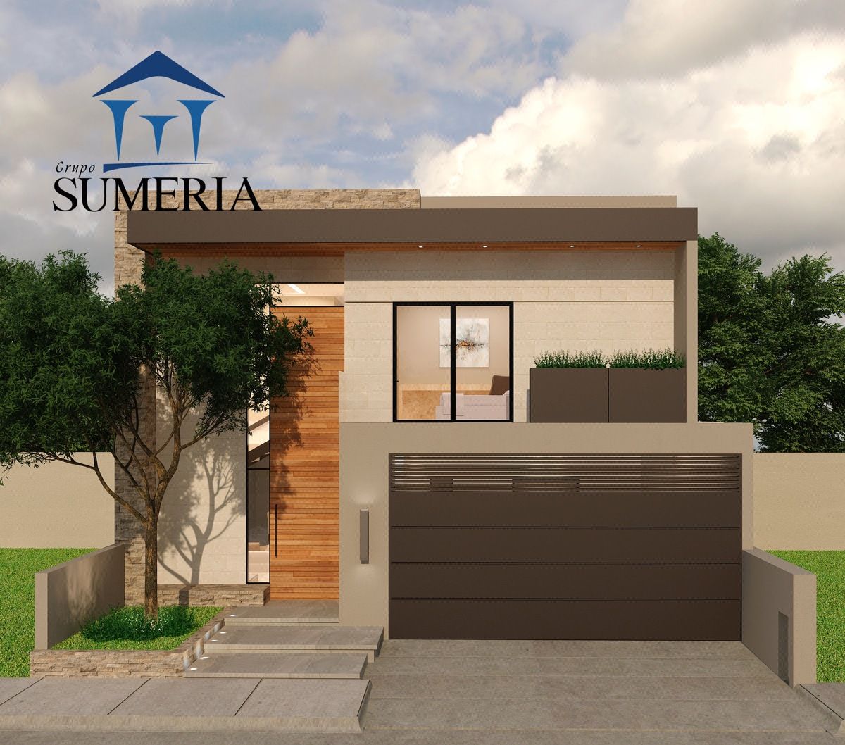 Venta de Terreno con Proyecto de Casa en Jardines del Pedregal