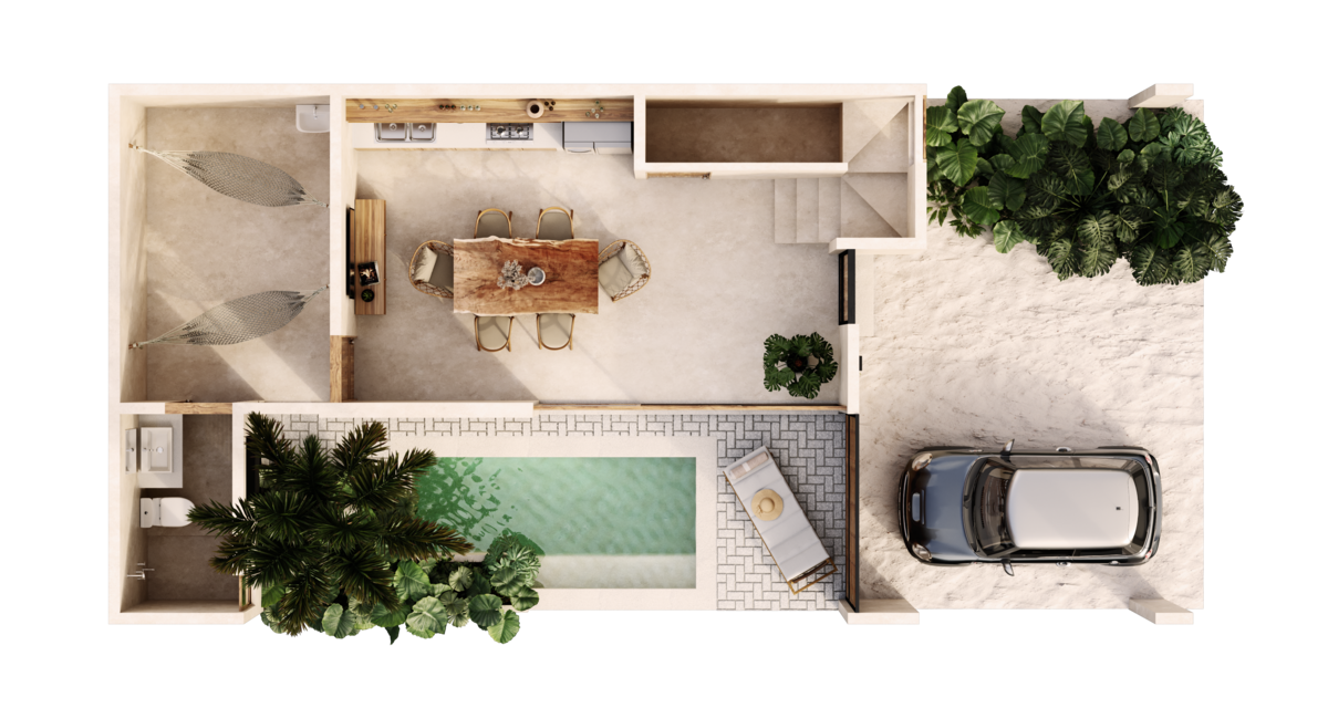 CASA EN VENTA DE 3 PLANTAS EN COSTA ARENA, SAN BENITO - foto 5