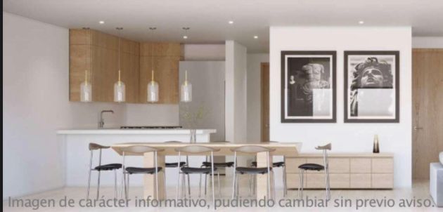 Departamento de 120 m² con cocina equipada en Del Valle