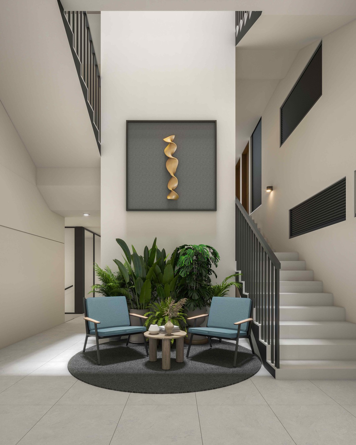 4 de 17: Accesos/Escaleras