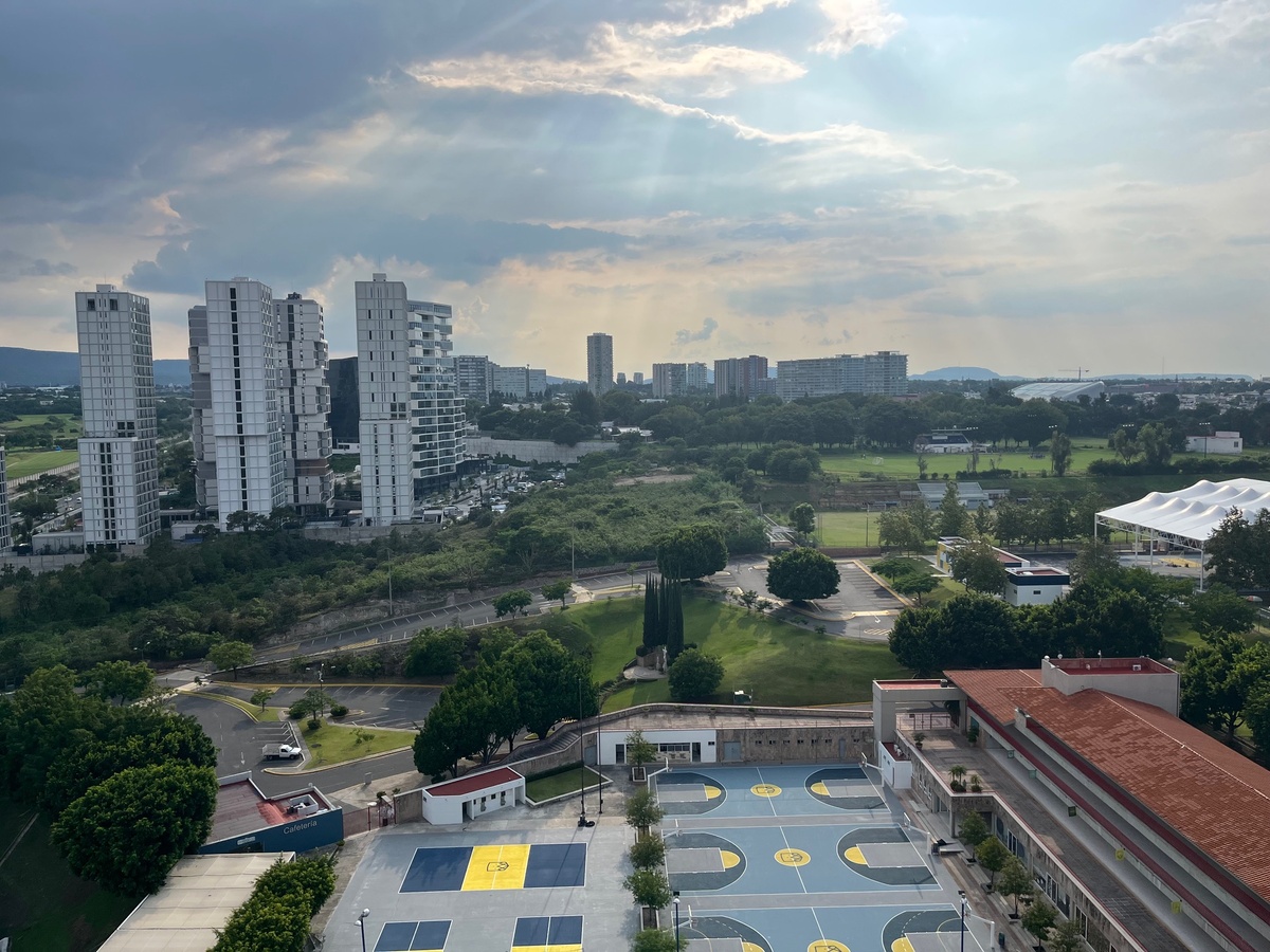 17 de 38: vista desde balcón