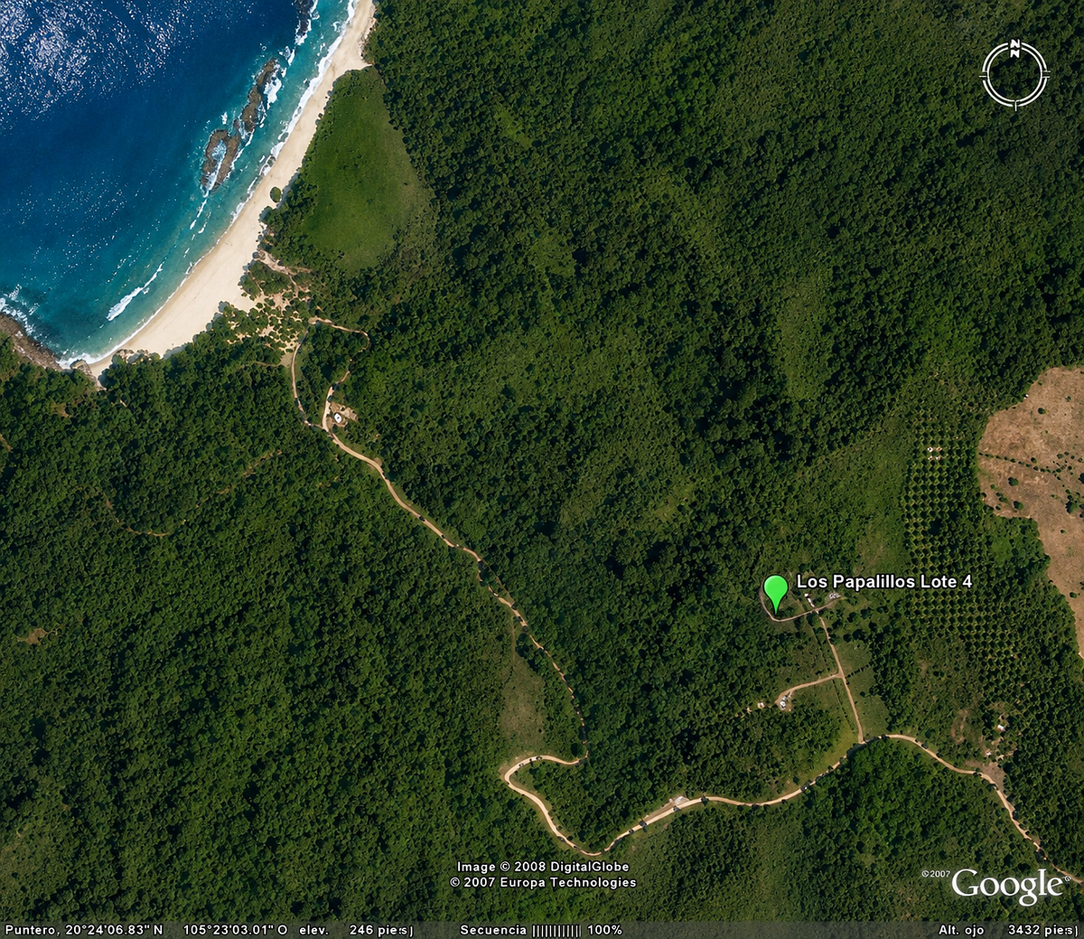 TERRENO EN VENTA EN LAS LOMAS EN SAN FRANCISCO NAYARIT - foto 3