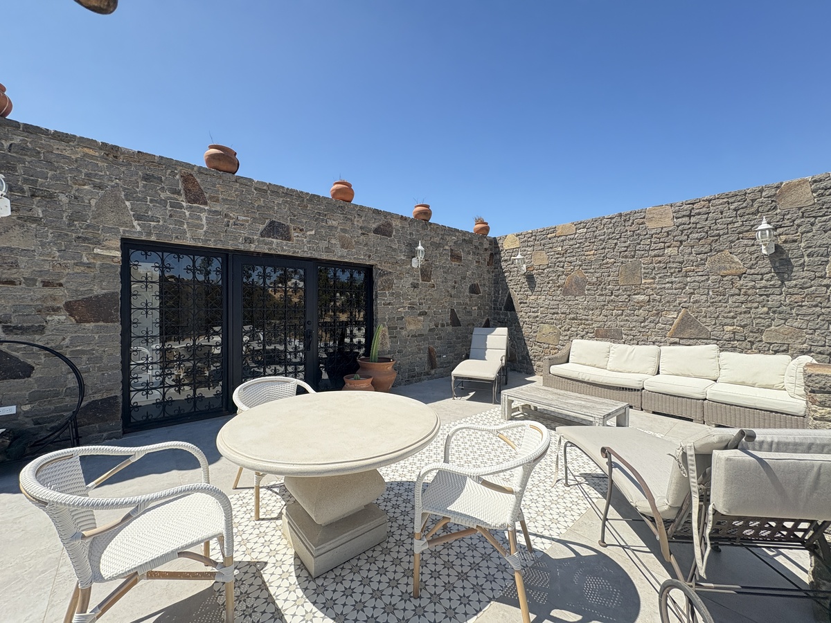 1 de 22: Terraza para disfrutar de tus mañanas con un taza de cafe