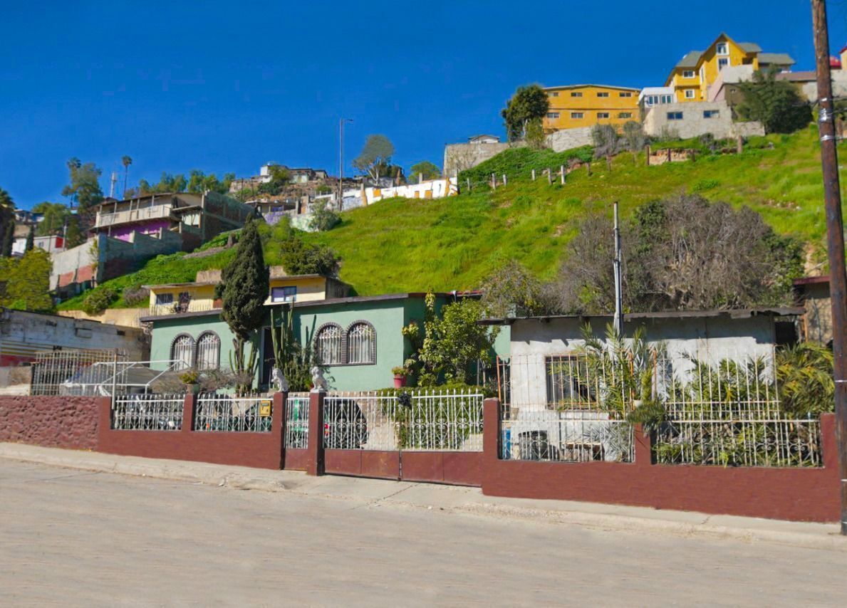 fachada de la propiedad
