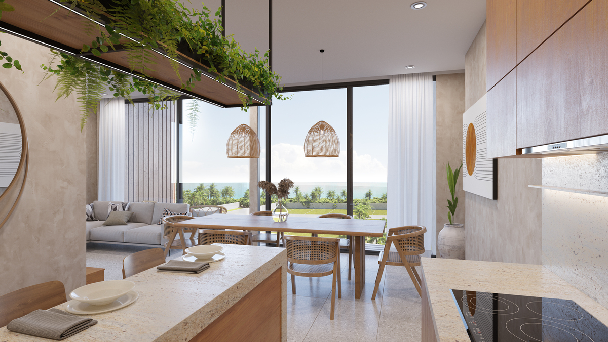2 de 14: Cocina y Comedor