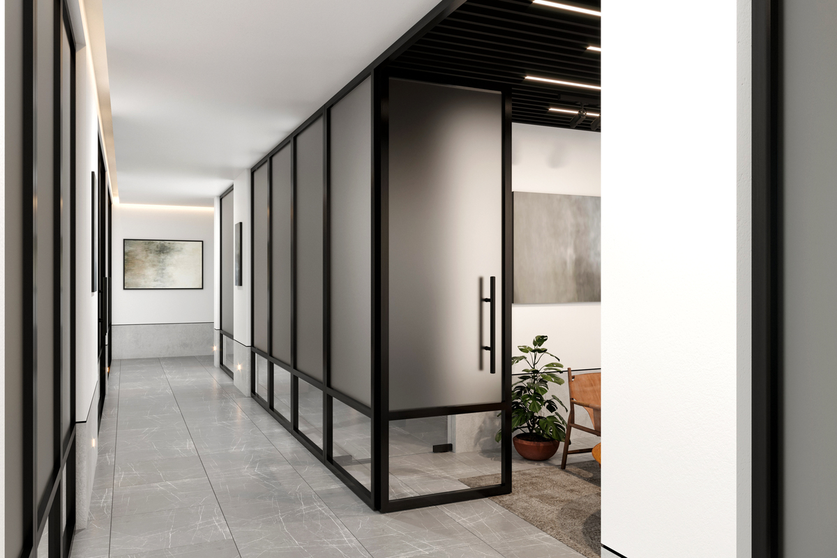 6 de 14: Pasillos de oficinas