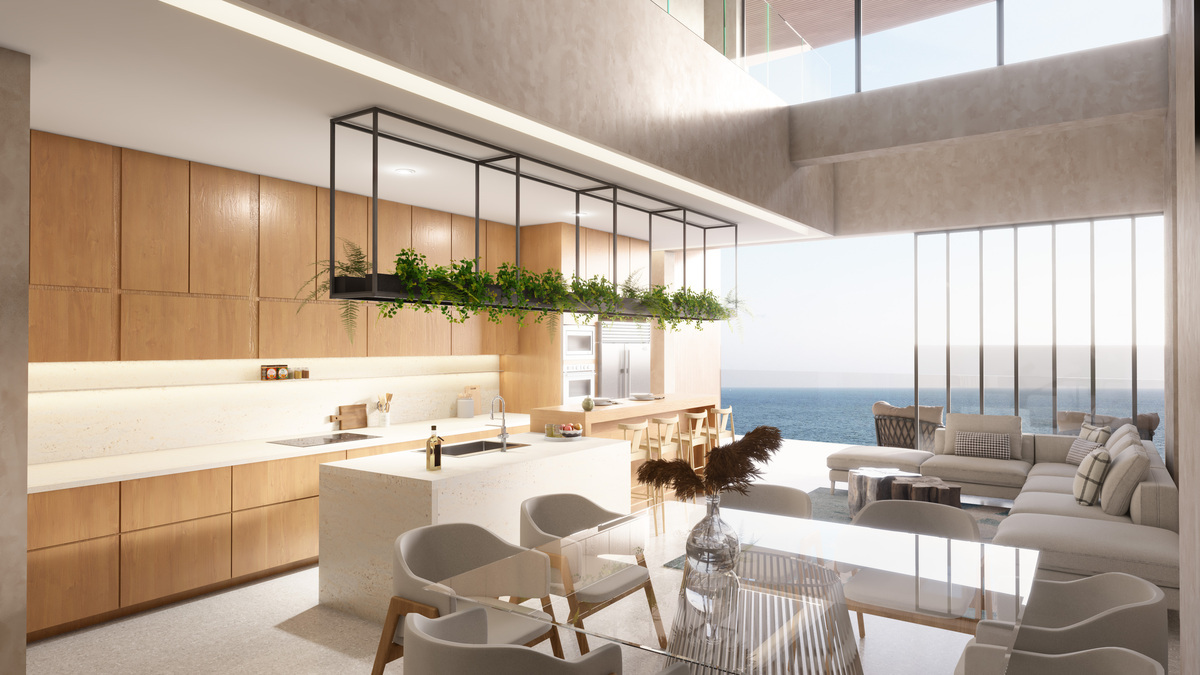1 de 15: Sala, Comedor y Cocina