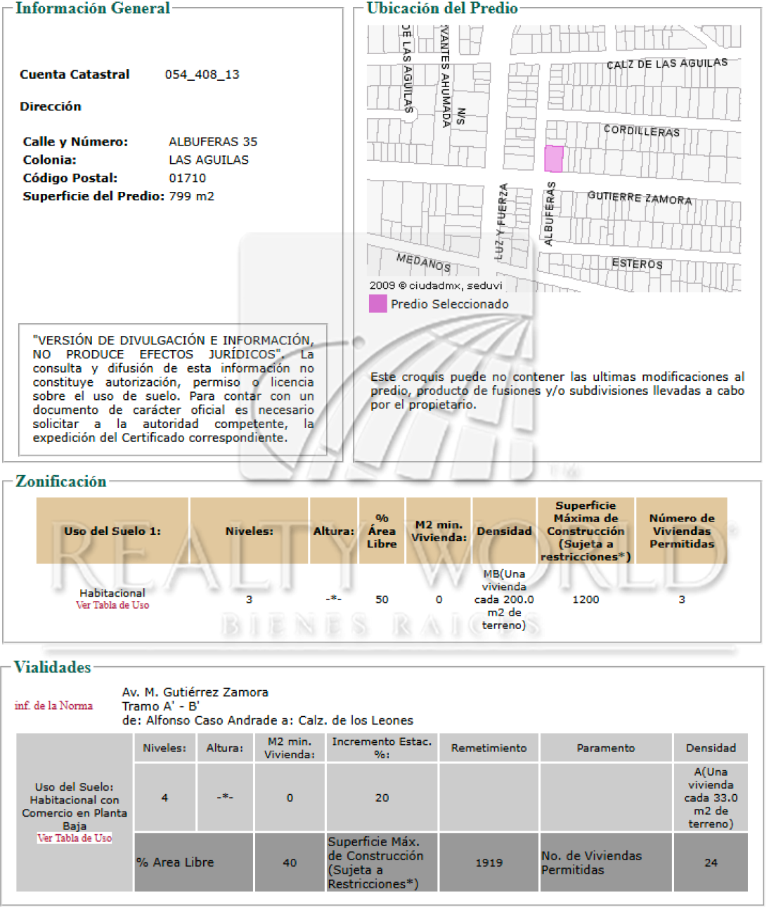 Terreno Venta en calle Albuferas, Las Águilas - foto 4
