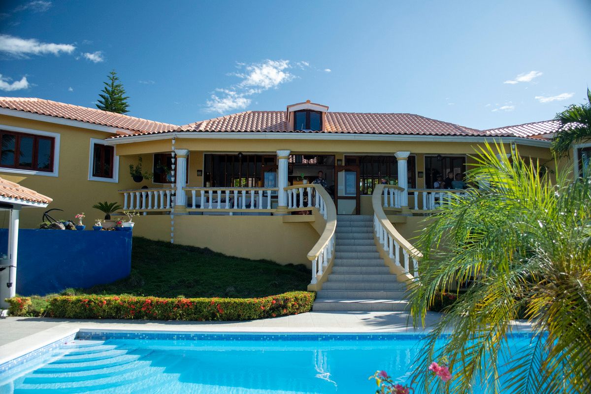 1 of 18: Back pool view