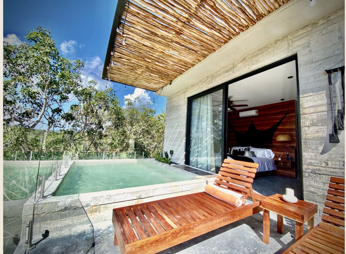 Venta Departamentos Tulum 1 en cada piso para Rentar completo o independiente