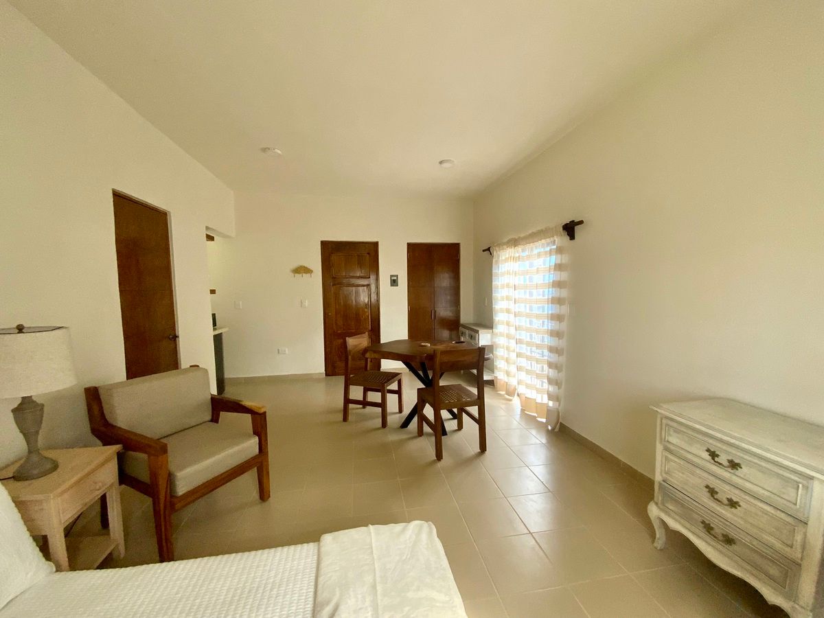 5 de 16: Estudio con balcón que permite la luz natural