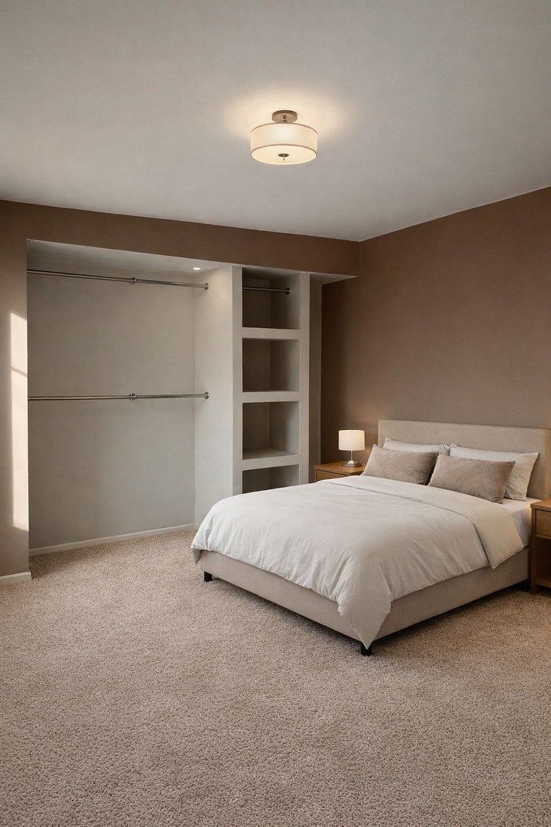 6 de 13: Recamara #2, espacio proyectado.