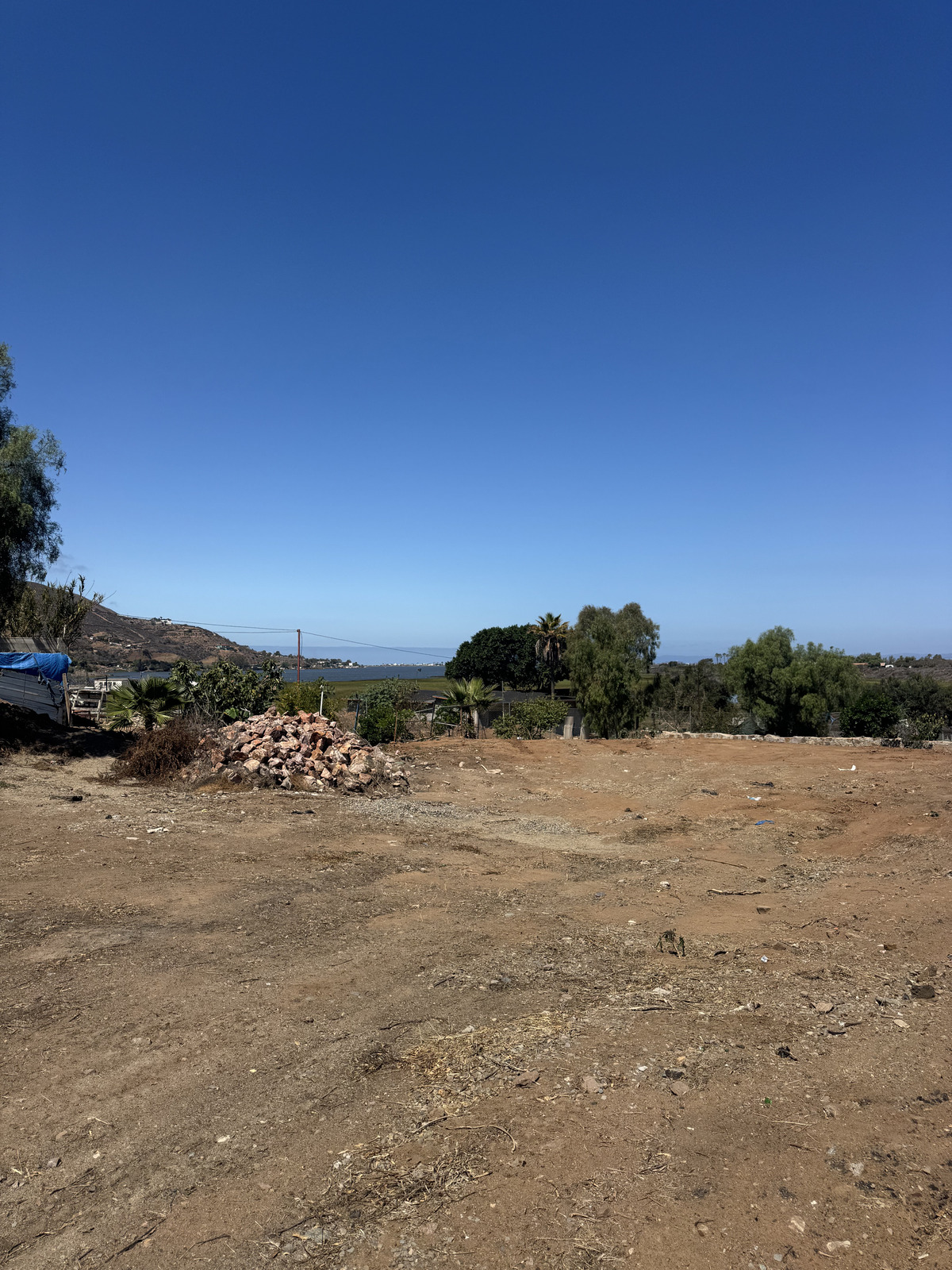 3 de 5: VISTA DESDE LA ENTRADA DEL TERRENO HACIA EL ESTERO