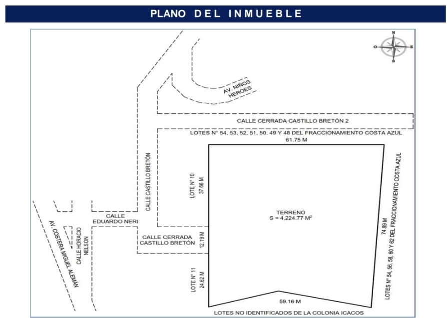3 de 4: Plano del inmueble
