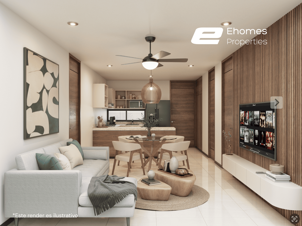 10 de 16: SALA COMEDOR COCINA
