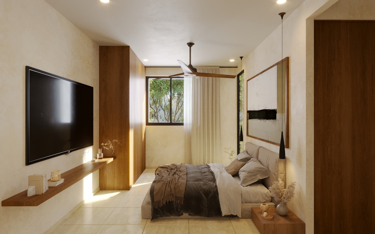 4 of 8: Habitación con Closet y Baño