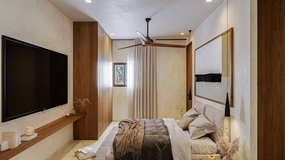 3 of 8: Habitación con Closet y Baño