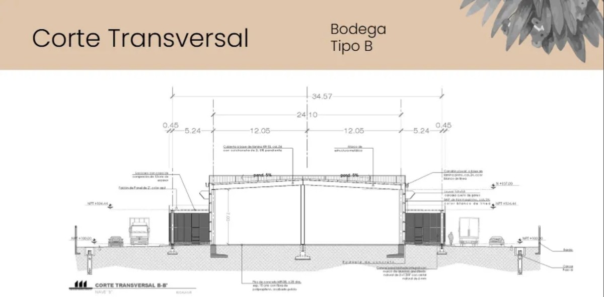 5 de 6: Plano bodega
