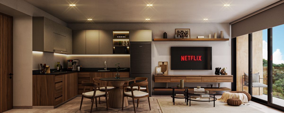 2 de 13: Sala, Cocina y Comedor