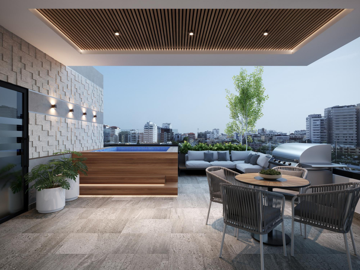 9 de 11: Terraza con jacuzzi